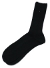Tynne sokker (Naturgummi på leggen) Sort
